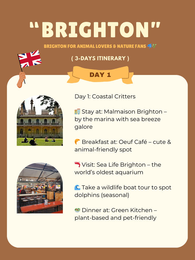 Brighton 3-days itinerary ❣️