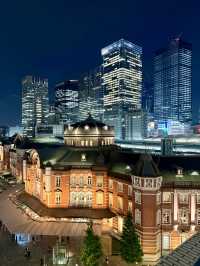 A Night Around Tokyo Station – Rooftop Views & Late-Night Bites