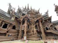 A Majestic Morning at the Sanctuary of Truth, Pattaya 