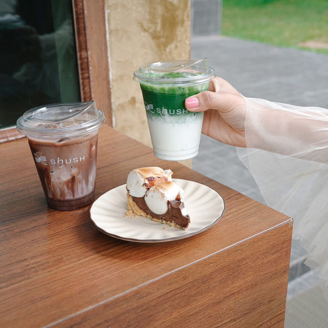 SHUSH Cafe&Bar คาเฟ่บางแสนฟีลเขาใหญ่ 🌲