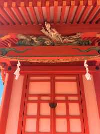 岡山｜浮在神池上的神社 探訪吉備國最古老的稻荷神社
