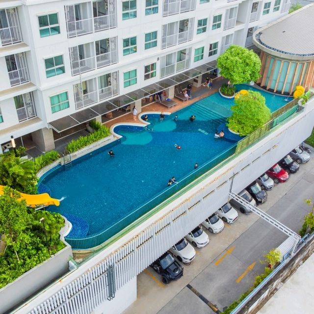 โรงแรมพัทยาพร้อมสวนน้ำกิจกรรมแน่นครบจบในที่เดียว