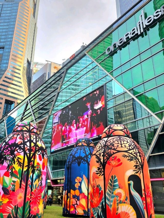 Step Into The Guardians at Raffles Place Park 
