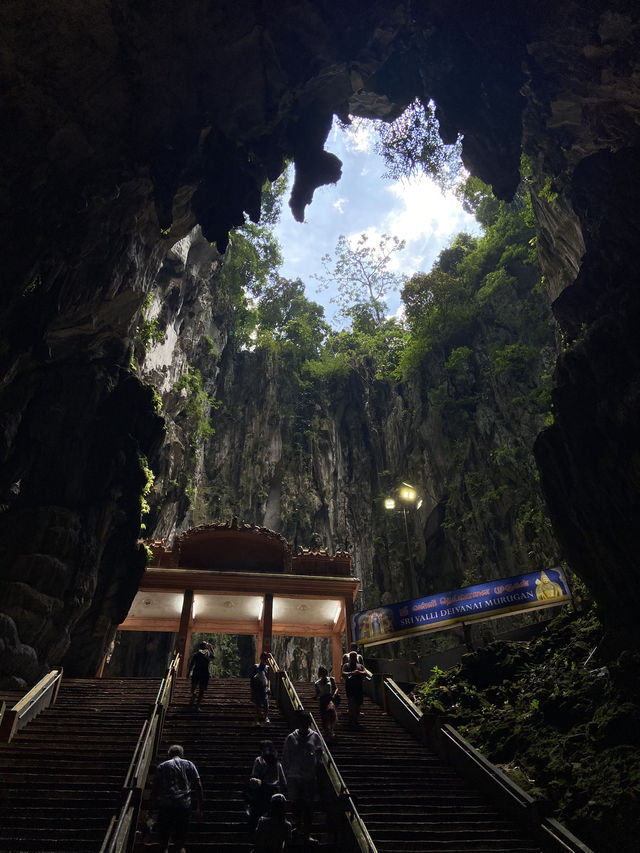 【洞窟】バトゥ洞窟は猿だらけで可愛い🐒🇲🇾