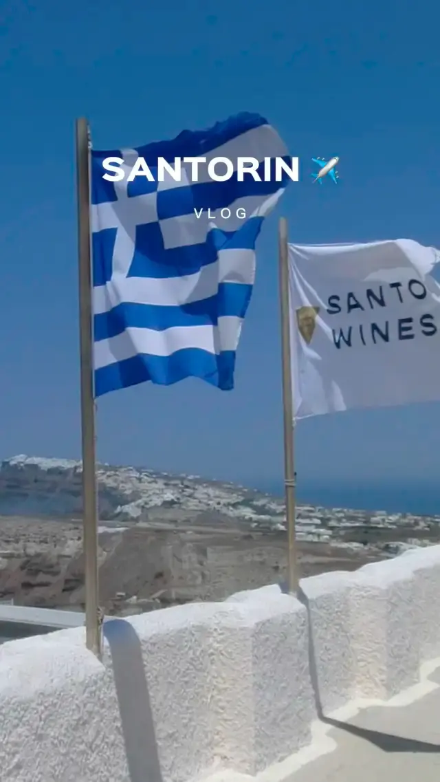 [希臘🇬🇷] 聖托里尼島四天 VLOG 🏝️