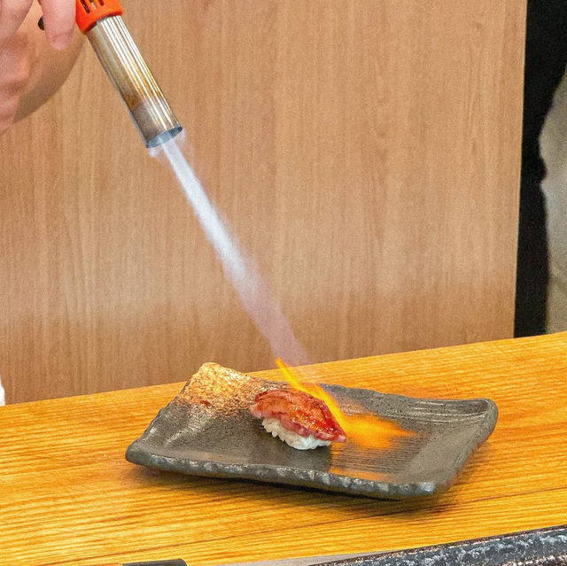 Genbu Sushi Bar • Bearing, BKK 🌳🛖👨🏻‍🍳🐟🍣 