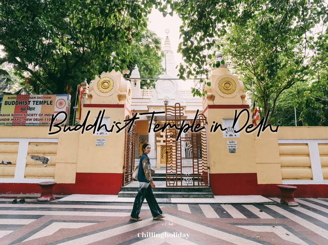 วัดพุทธ Buddhist Temple in Delhi