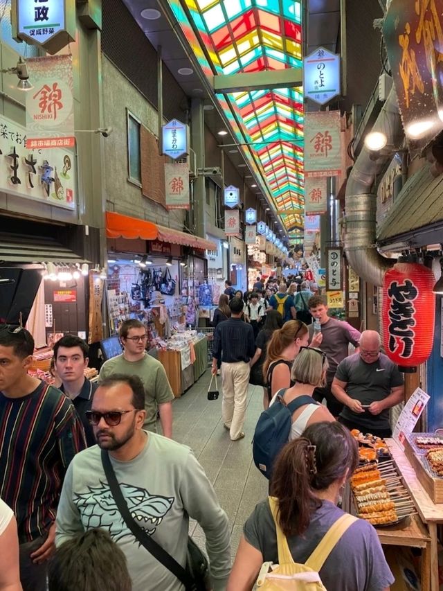 @ NISHIKI MARKET IN KYOTO.