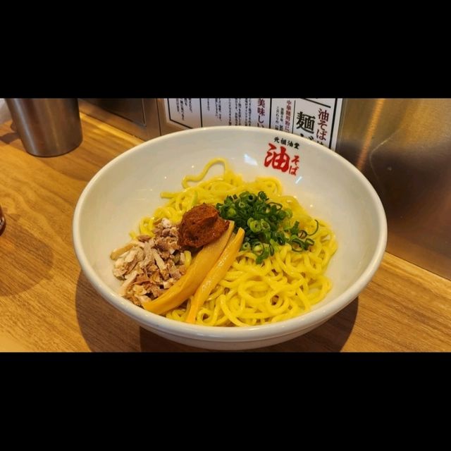 [도쿄 신주쿠 현지인 강추✨ 아부라소바 맛집 ‘元祖油堂’]