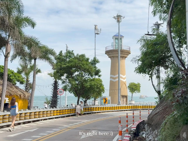 📍 จุดเช็กอินประภาคารริมทะเล พัทยา