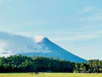 Cone shape Mayon Volcano