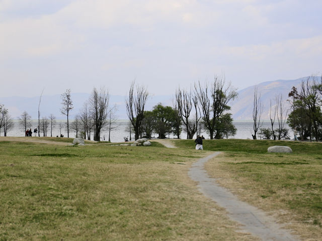 One fine day at Erhai lake in Dali!