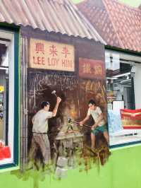 เสน่ห์ย่านKampong Glam ถนนMuscat Street Artต้องไป