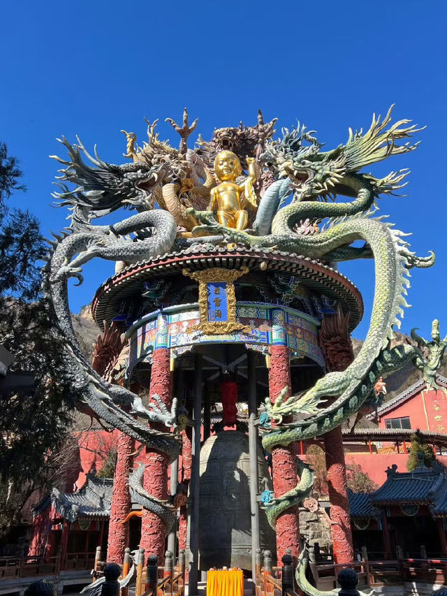 Baipu Temple in Mentougou, Beijing