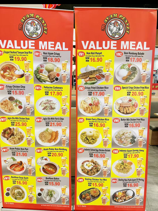 Crunch Time at Mr. Ayam Penyet, Sunway Velocity