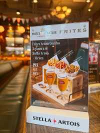 全新品味聯乘推出 Frites Artois 啤酒配薯條🍟