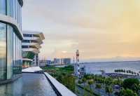 🌅 รีวิว C Lounge @ Conrad Manila 🇵🇭