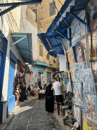 Souk El Attarine: A Narrow Souvenir Street in Tunis Medina