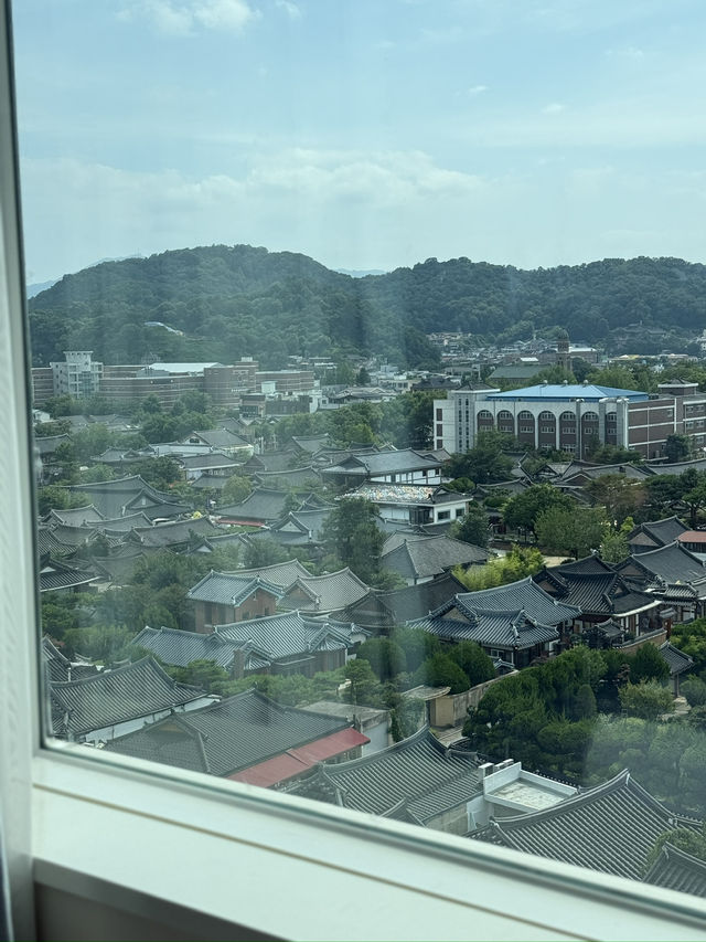 전주 한옥마을에 위치한 라한호텔 스위트룸 한옥뷰 강추🏨