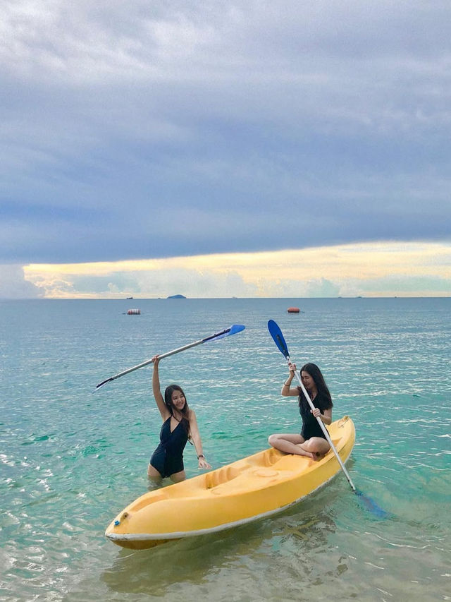 รีวิวหาดสวย น้ำใสที่สัตหีบ กับหาดน้ำใส