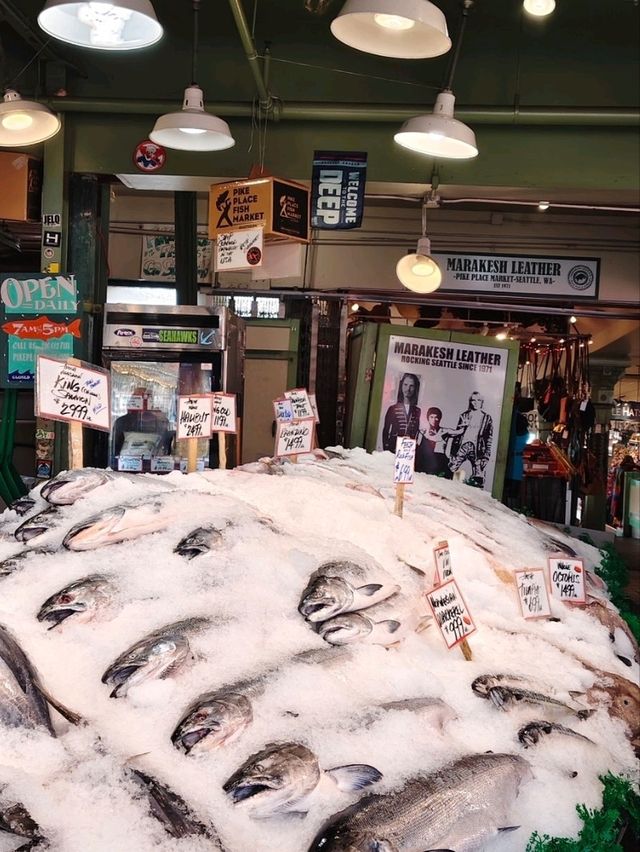 西雅圖美食地標指南：派克市場Pike Place Market