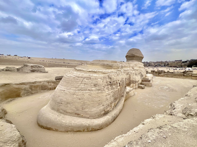 ［埃及旅遊］沙漠裡最可愛的大貓咪🐈獅身人面像The Great Sphinx of Giza