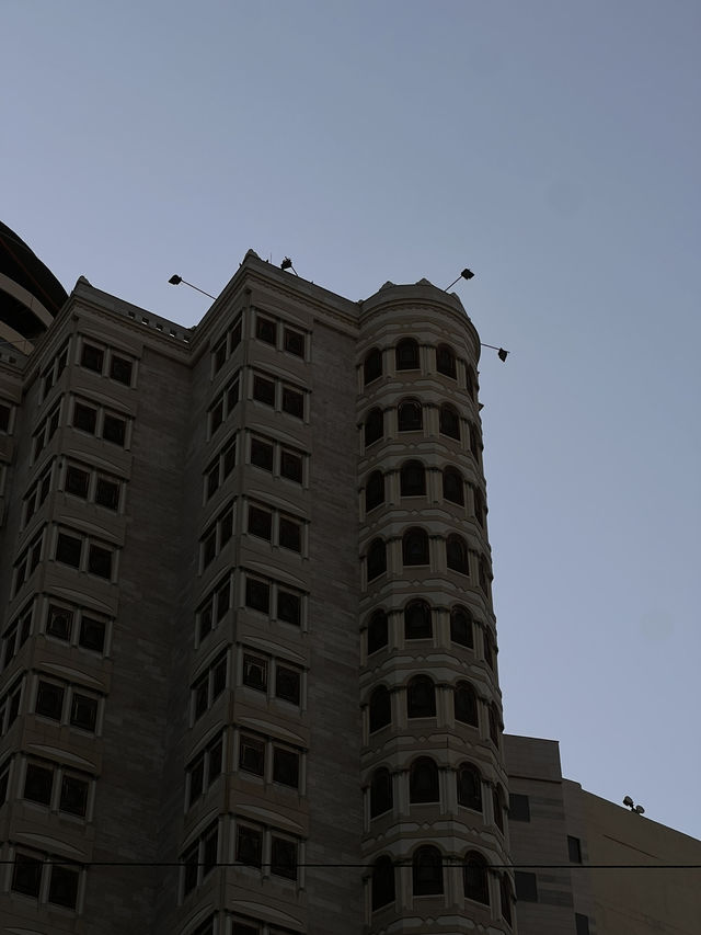 Have you ever seen this kind of building in Mecca