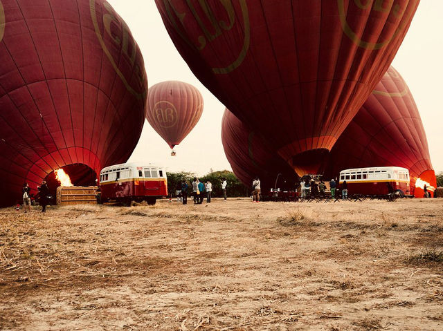 Balloons over Bagan