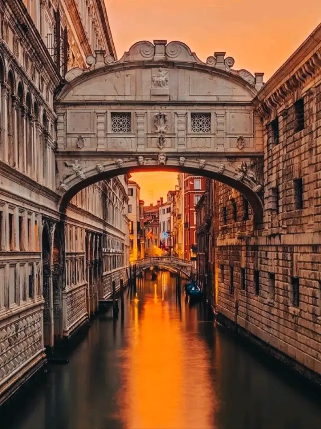 THE BRIDGE OF SIGHS.