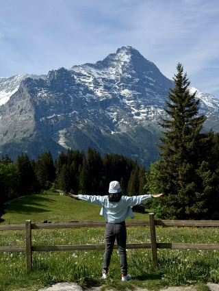  フィルスト山、グリンデルワルト | ゴンドラの旅、フィルスト・クリフウォークとアルプスの絶景   。