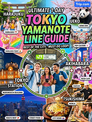 【東京在地人推薦】JR山手線一日完美行程攻略