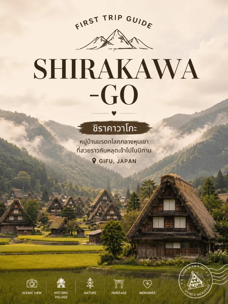 Shirakawa-go First Trip Guide 第一次去白川鄉 山谷中的世界遺產村落。