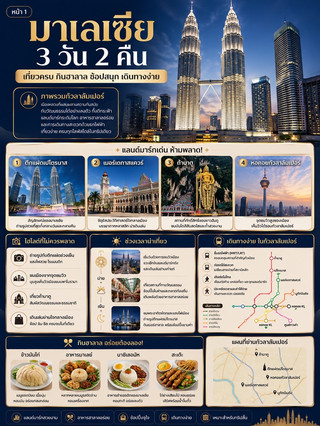 Malaysia 3H2M: Keliling Kota, Kuliner Halal, Belanja Puas, & Jalan-jalan Anti Ribet!