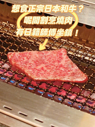 有日籍師傅坐陣嘅割烹燒肉😍
