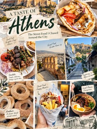 A Taste of Athens: The Street Food I Chased Around the City