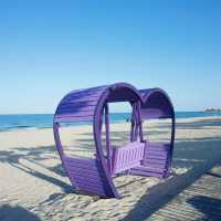 Vibe away on this lovely Korean beach