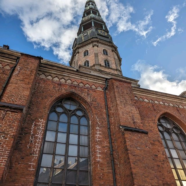 St Peters Church in Riga