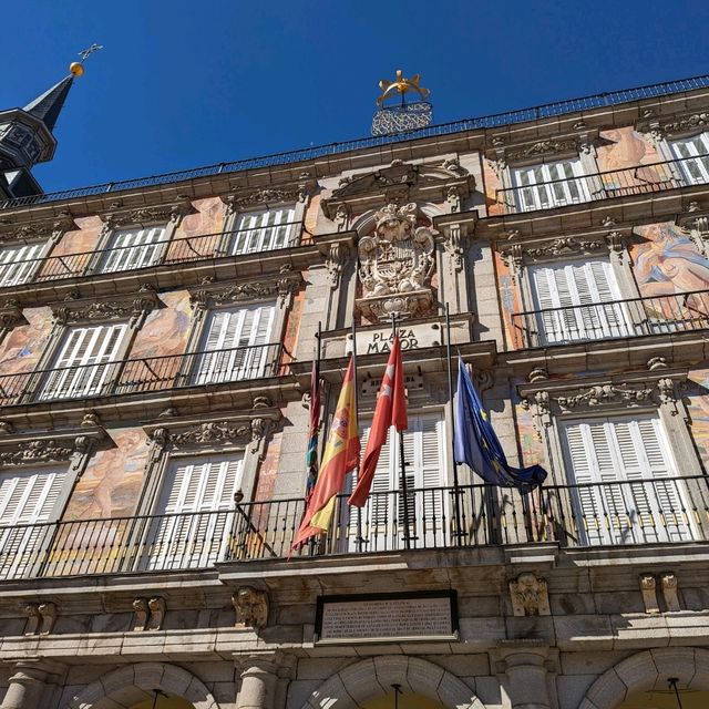 The center of Madrid, Plaza Mayor 