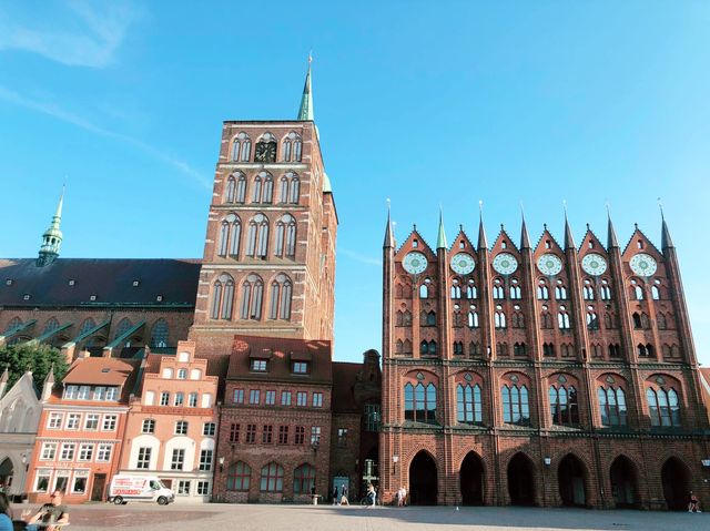 Gothic City Hall of Stralsund 