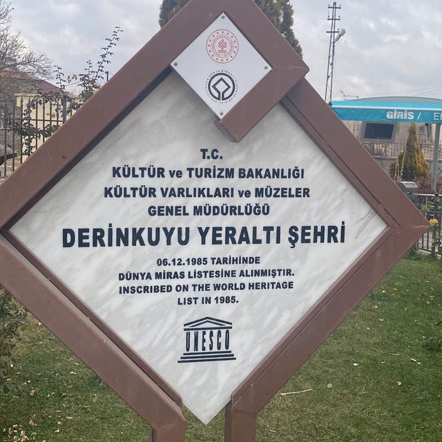🇹🇷 World Heritage: Derinkuyu Underground City 🏙️