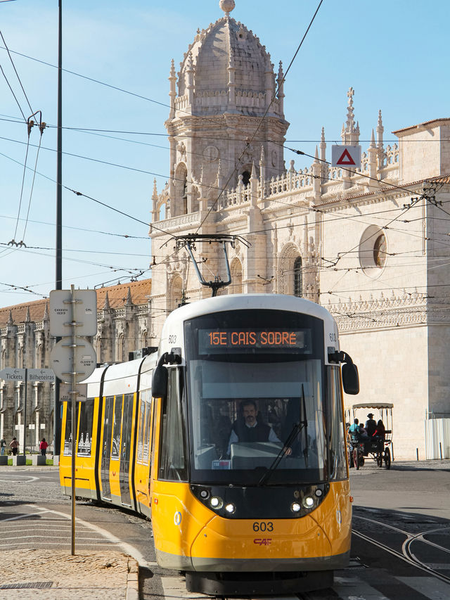 The transportation in Lisbon Portugal 🇵🇹