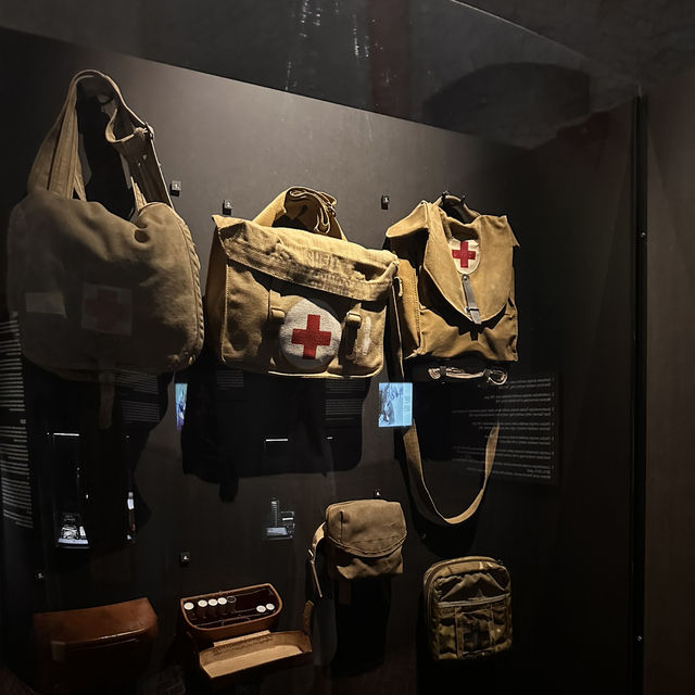 Spine chilling experience at a military museum!