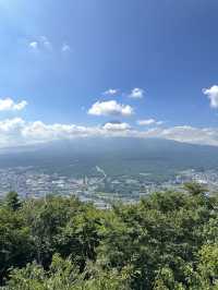 【東京旅行8天7夜！河口湖天上山公園！富士山絕美的景色！】