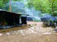 Meeting with Orang utang in Bukit Lawang