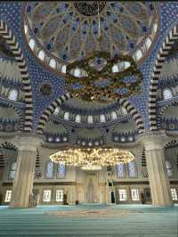 Spring Visit to the Stunning Turkish Mosque in Bishkek