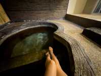 Salt hot spring in Krabi 