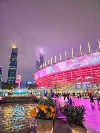 Skyline magic at Canton Tower💫