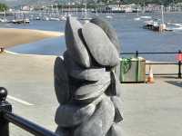 Conwy castle go and visit .
