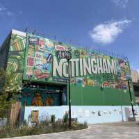 Nottingham🇬🇧Castle, City, Windmill & Riverside Explored 🏰🚶‍♀️🌬️🚴