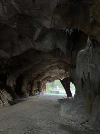 Surreal cave temple experience
